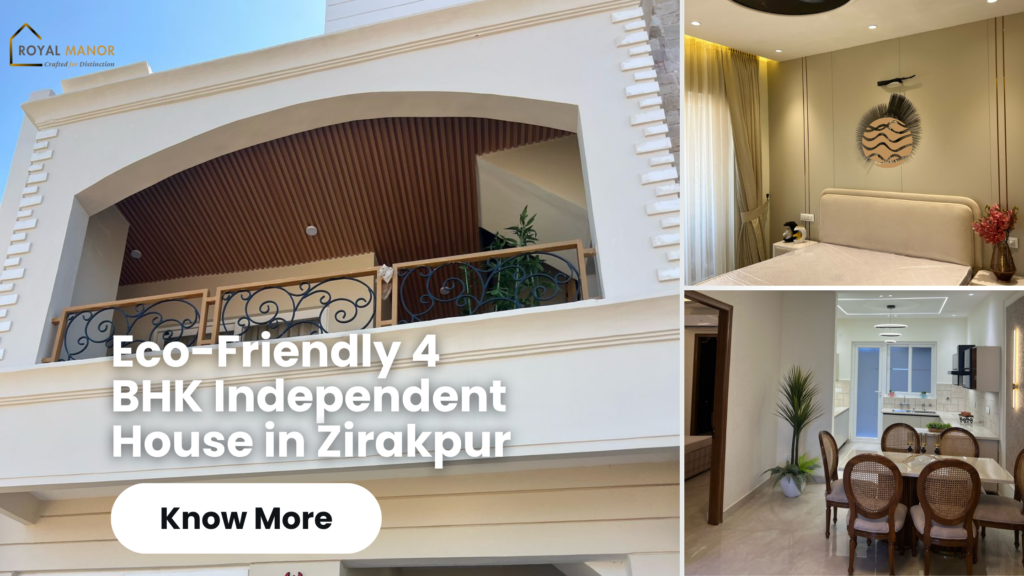 4 BHK independent house in Zirakpur